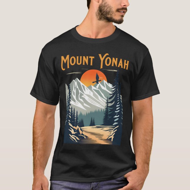 Mount Yonah Wandern T-Shirt (Vorderseite)