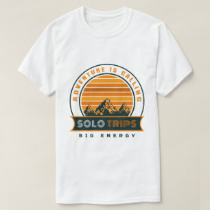 Mountain Adventure Travel Solo T-Shirt