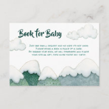 Mountain Adventures Buchen für Babykarte