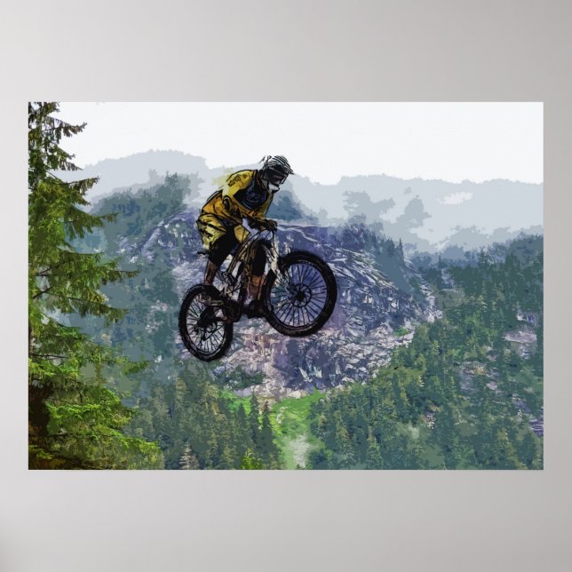 Mountain Air - BMX Rider Poster (Vorne)