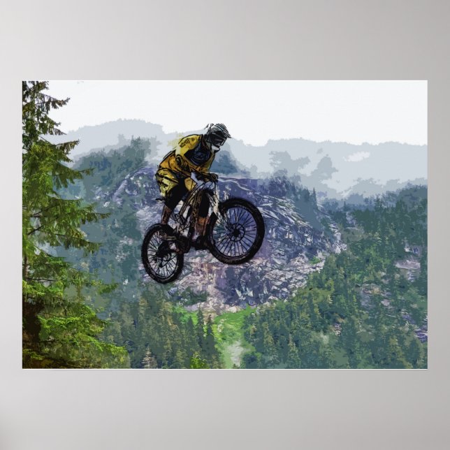 Mountain Air - Poster du pilote BMX (Devant)