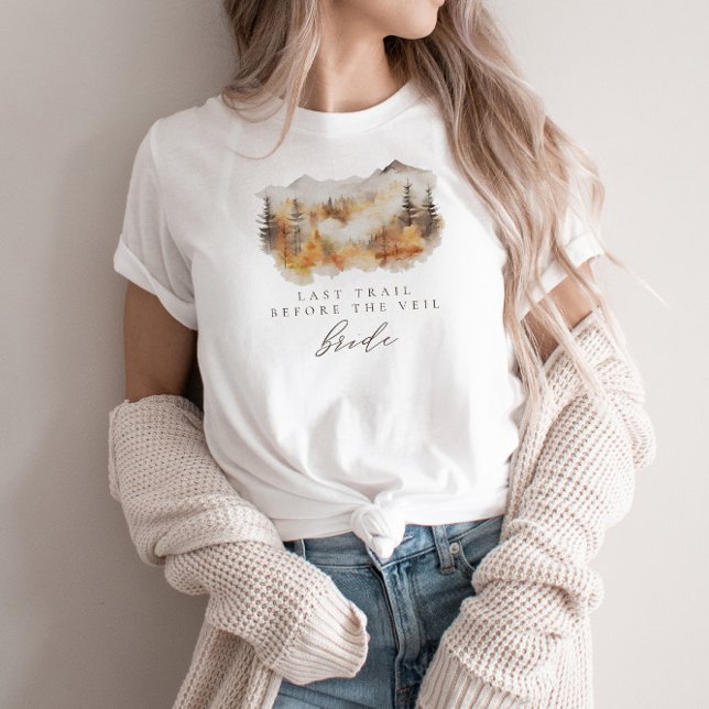 Mountain Bachelorette Der letzte Weg vor dem Schle T-Shirt (Von Creator hochgeladen)