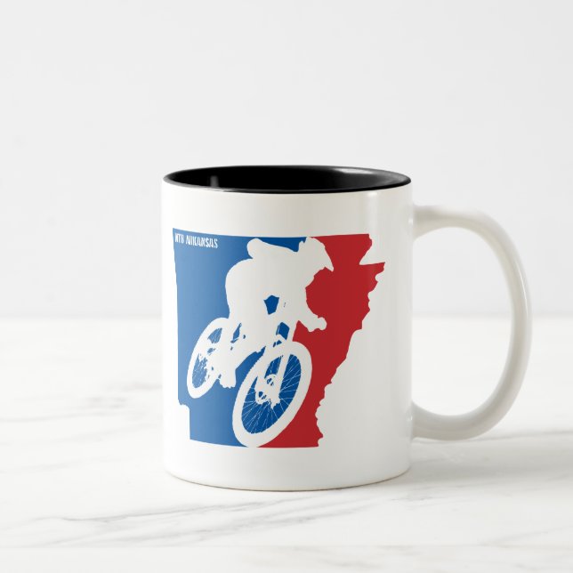 Mountain Bike Arkansas Zweifarbige Tasse (Rechts)