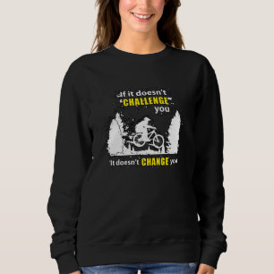 Mountain Bike Bike MTB Radfahren Geschenk Idee Sweatshirt