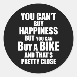 Mountain Bike Biken Radfahren MTB Geschenk Idee Runder Aufkleber