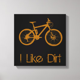 Mountain Bike Leinwanddruck