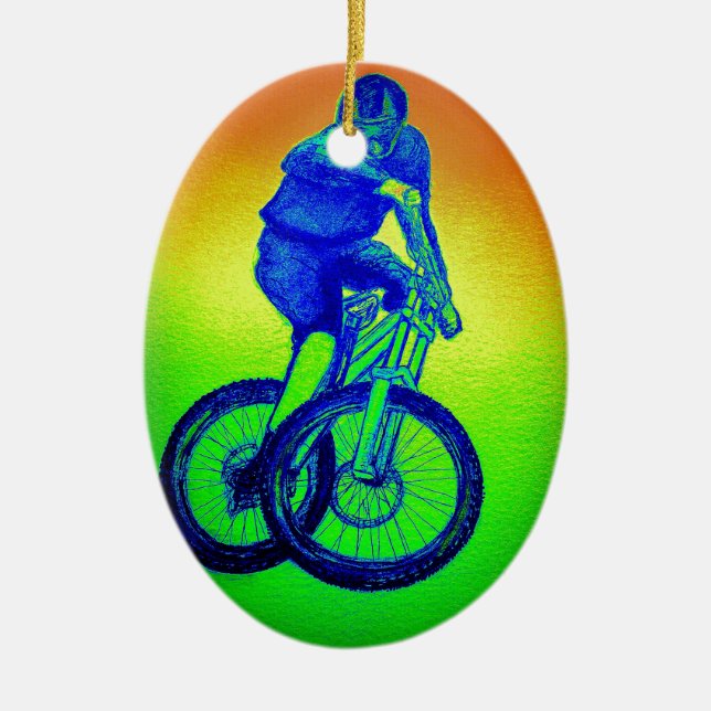 Mountain bike Llandegla mtb bmx Keramikornament (Vorne)