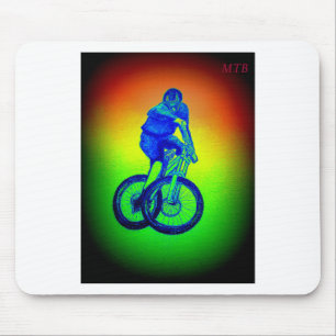Mountain bike Llandegla mtb bmx Mousepad