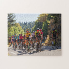 Mountain Bike Race Jigsaw Puzzle
