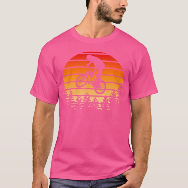 Mountain Bike Road Bmx Biketour T-Shirt (Vorderseite)
