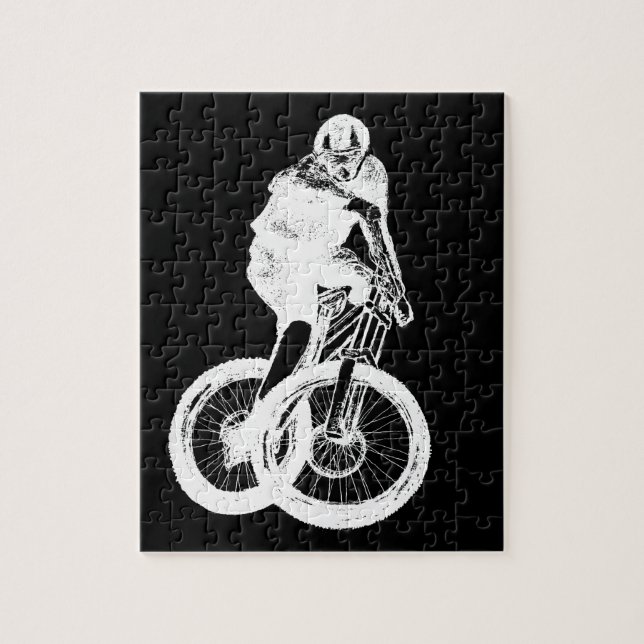 Mountain Biker MTB BMX CYCLIST (Vertikal)