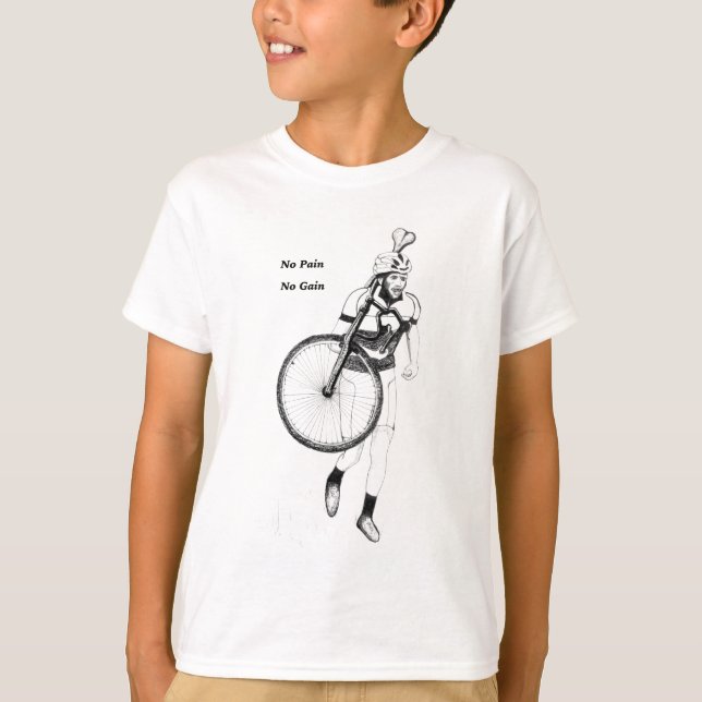 Mountain Biker MTB BMX CYCLIST Cyclo cross T-Shirt (Vorderseite)