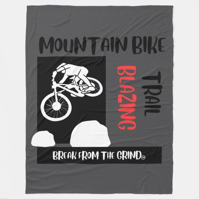 Mountain Biking BFTG Fleecedecke (Vorderseite)