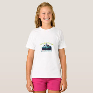 Mountain Bliss: Leben erhöht T - Shirt