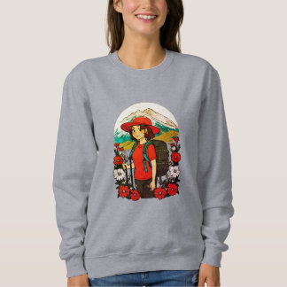 Mountain Blossom Adventure T-Shirt Sweatshirt