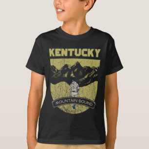 Mountain Bound Kentucky Wandern Camping Wanderung T-Shirt