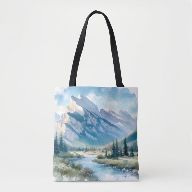 Mountain Canada Wedding Jubiläumsziel Tasche (Vorderseite)