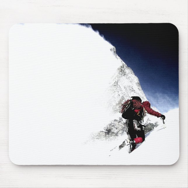 Mountain Climber Extreme Sports Mousepad (Vorne)