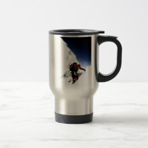 Mountain Climber Extreme Sports Reisebecher