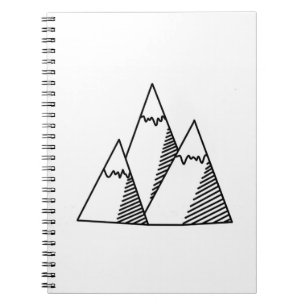 Mountain Doodle Notizblock