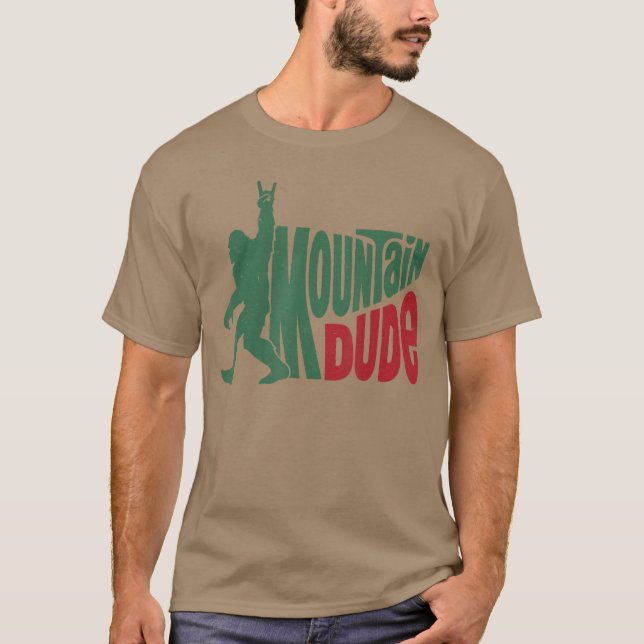 Mountain Dude gift T-Shirt (Vorderseite)