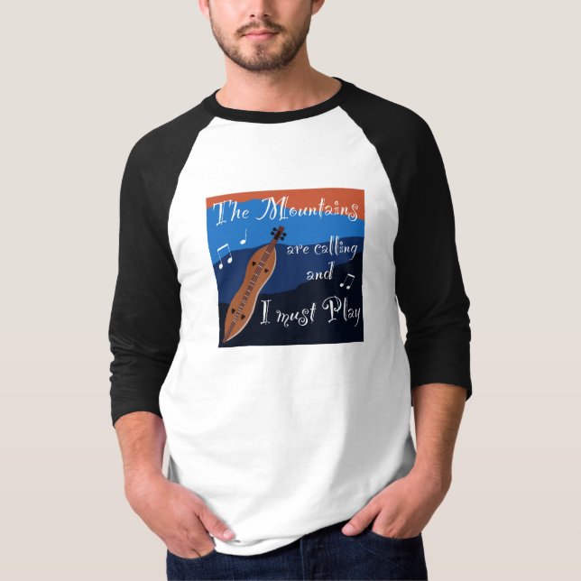 Mountain Dulcimer Tshirt (Vorderseite)