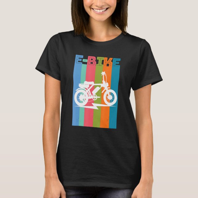 Mountain E Bike Rider Electric Power Bikes 1 T-Shirt (Vorderseite)