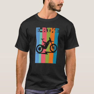 Mountain E Bike Rider Elektrische Power Bikes 4 T-Shirt