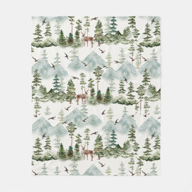 Mountain Fleece Blanket (Vorderseite)