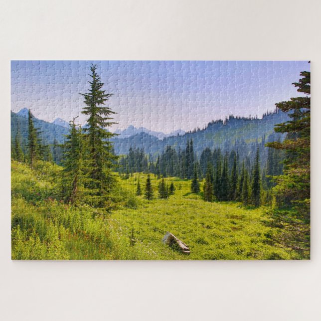 Mountain & Forest Landschaft Washington Staat (Horizontal)