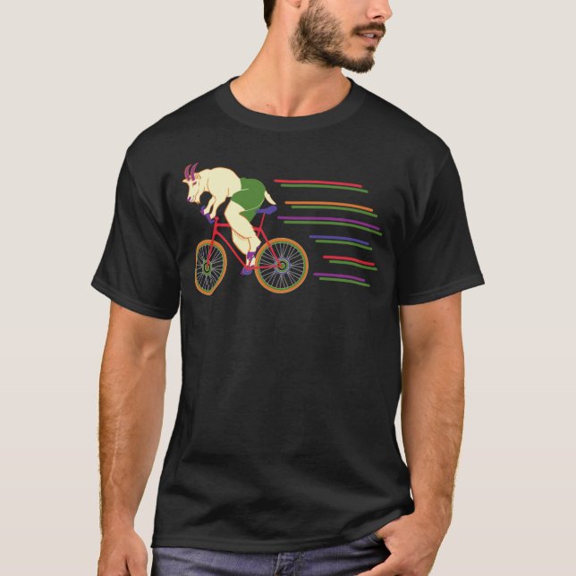 Mountain GOAT Biking T-Shirt (Vorderseite)