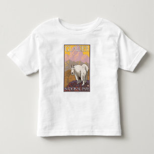 Mountain Goat - Glacier National Park, MT Kleinkind T-shirt