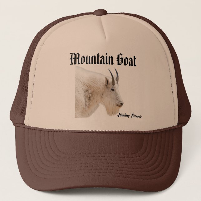 Mountain Goat Hat Truckerkappe (Vorderseite)