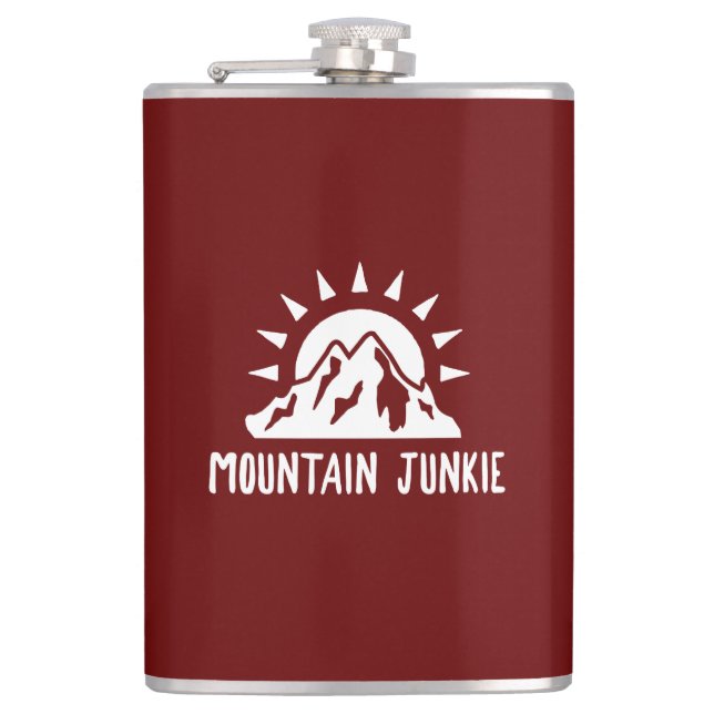 Mountain Junkie Flachmann (Vorderseite)