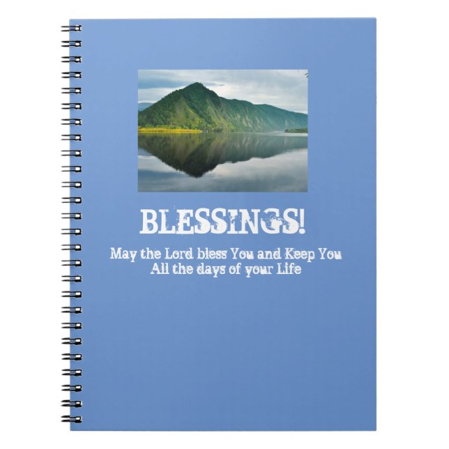Mountain Lake Blessings Journal (Devant)