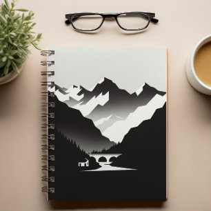 Mountain Landscape Notebook Notizblock