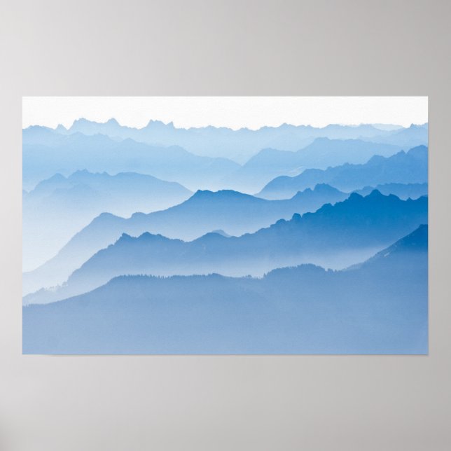 Mountain Landscape | Switzerland Poster (Vorne)