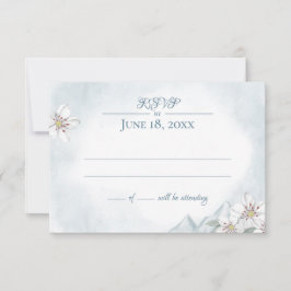 Mountain Laurel Wedding Response Card Einladung