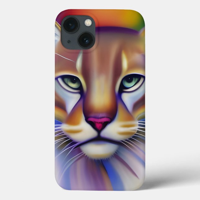 Mountain Lion Art Case-Mate iPhone Hülle (Rückseite)