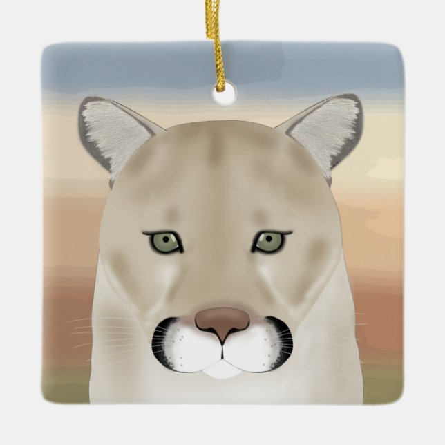 Mountain Lion Ornament (Vorderseite)