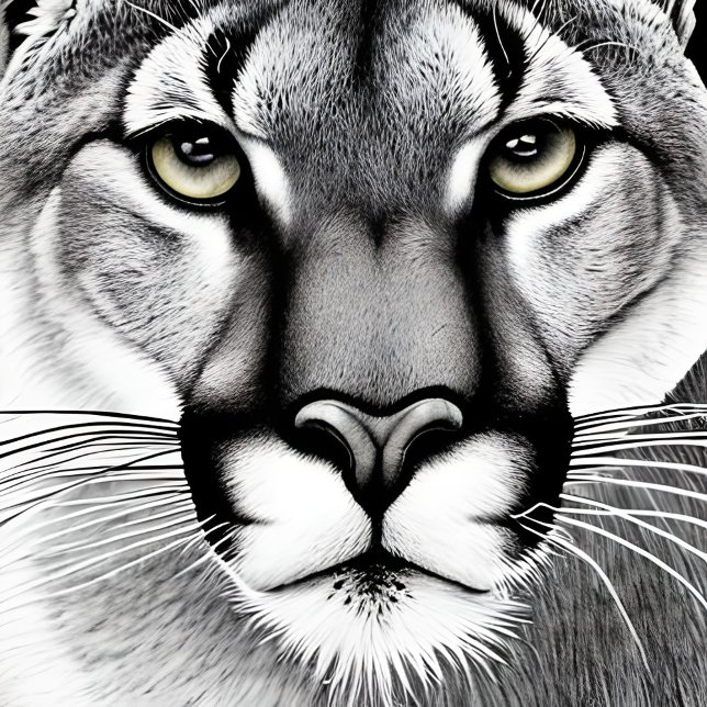 Mountain Lion T - Shirt (Von Creator hochgeladen)