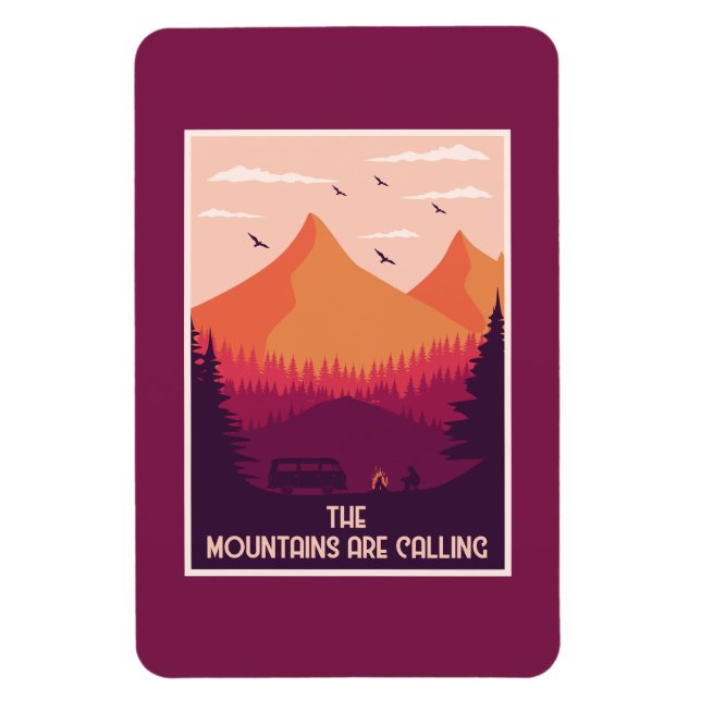 Mountain Lover Magnet (Vertikal)