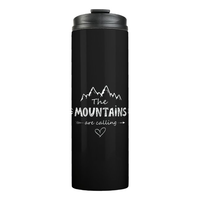 Mountain Lover Thermobecher Thermosbecher (Vorderseite)