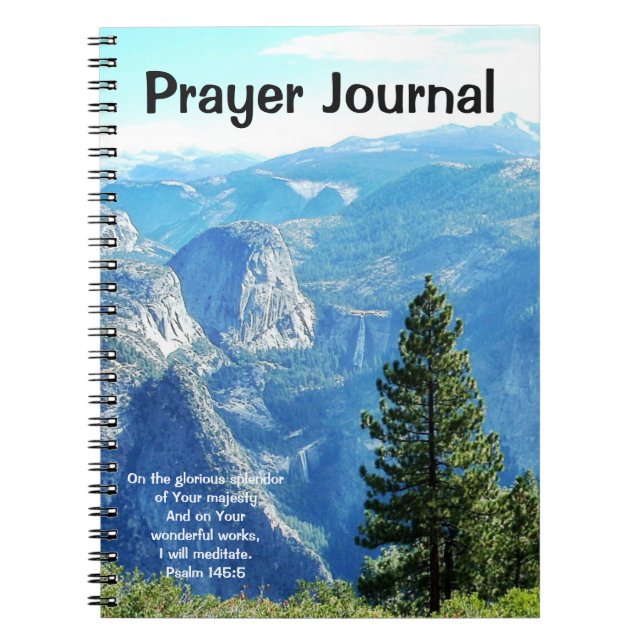 Mountain Majesty et Strong Prayer Journal (Devant)
