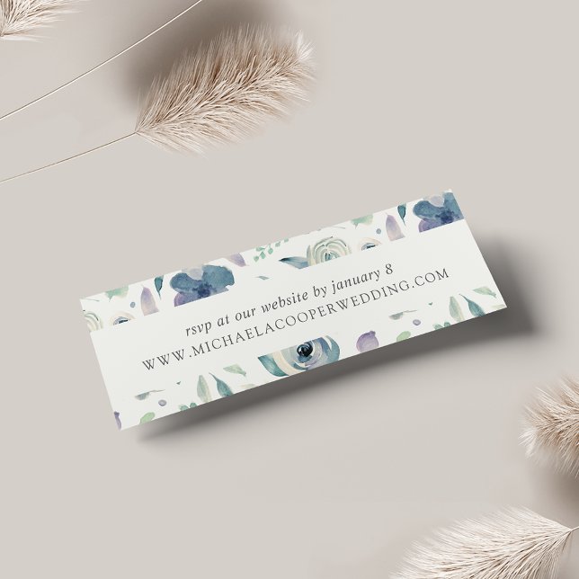 Mountain Meadow Wedding Website RSVP Cards (Von Creator hochgeladen)