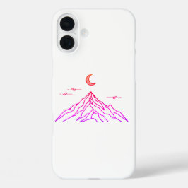 Mountain & Moon iPhone 16 Plus Hülle