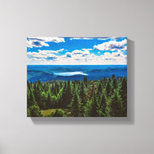 Mountain Noir Quebec, Kanada - Reisefotografie Leinwanddruck