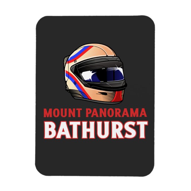 Mountain Panorama Bathurst Australien Motorsport Magnet (Vertikal)