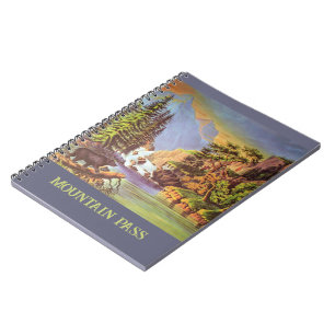Mountain Pass Notebook Notizblock