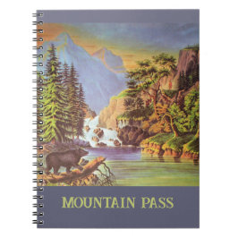 Mountain Pass Notebook Notizblock